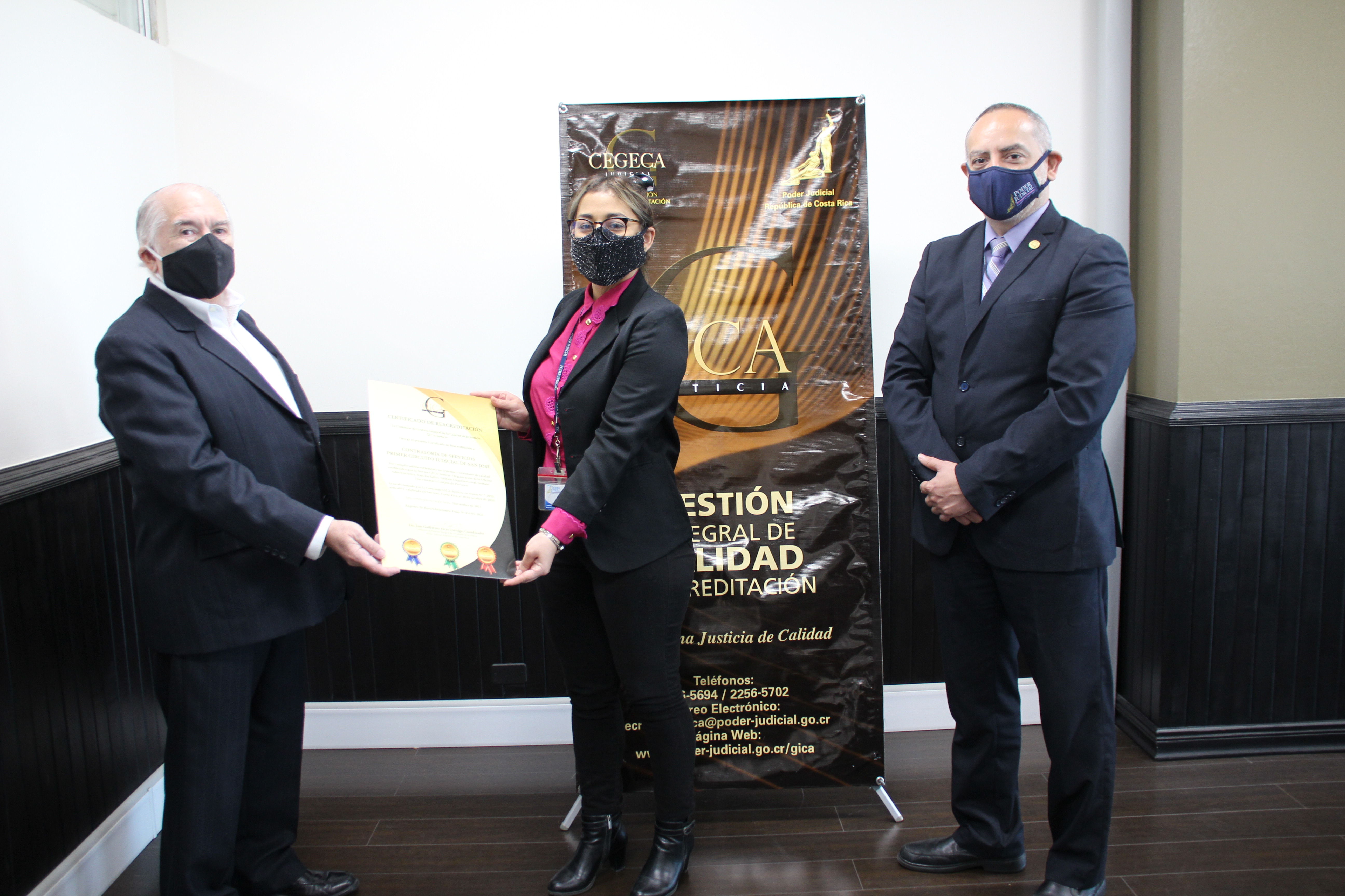 Contraloría de Servicios Primer Circuito Judicial de San José (Reacreditación Sellos Documental - Organizacional - Procesos)